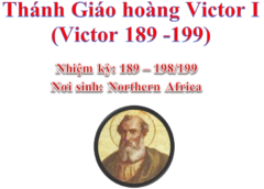Triều đại 14: Thánh Giáo hoàng Victor I